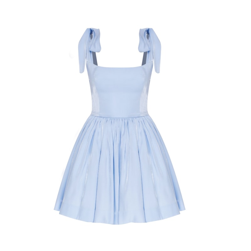 Sibby Baby Blue Mini Dress