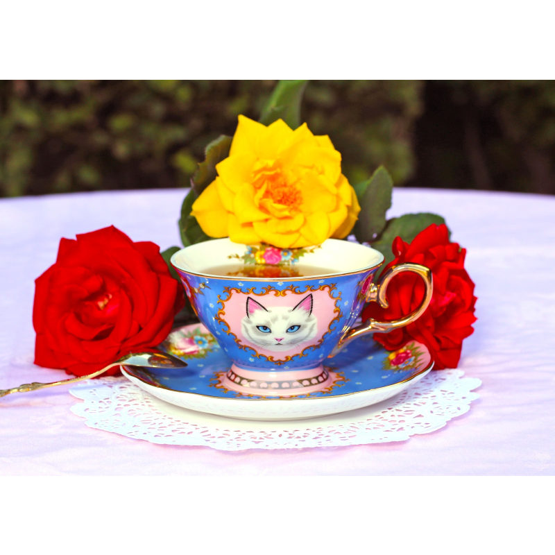 Thumbnail of Choupette Teacup & Saucer Set image