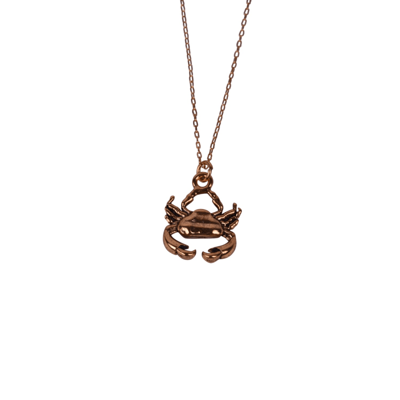 Thumbnail of Crab Necklace - Gold image