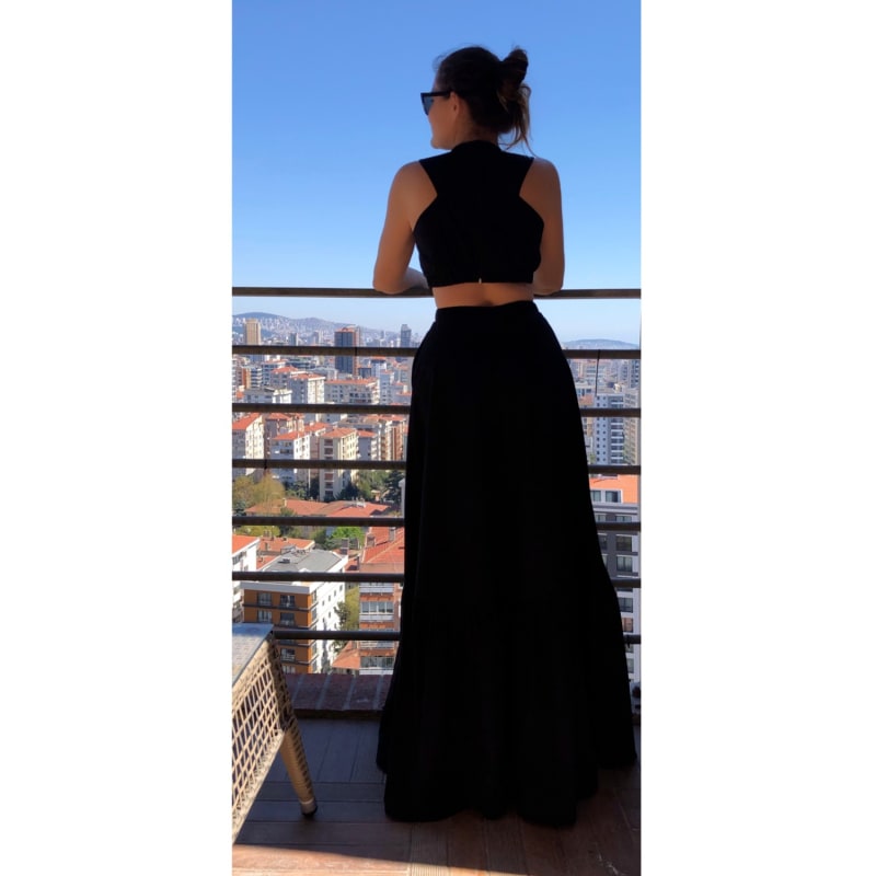 Thumbnail of Xperimential 2 In1 Maxi Dress Black image