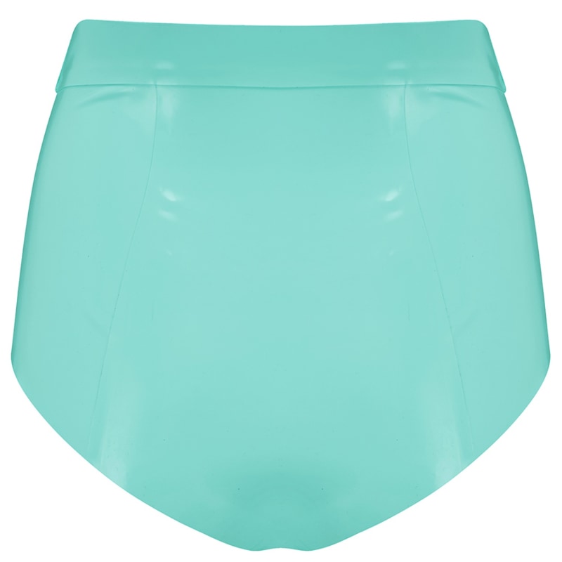 Thumbnail of Latex Disco Pant - Jade Green image