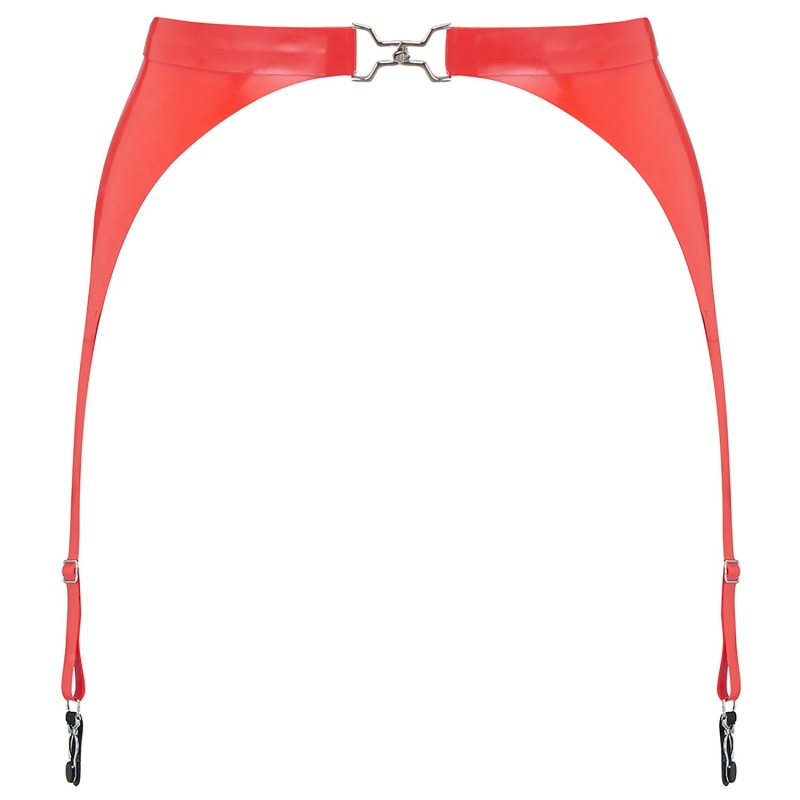 Thumbnail of Latex Suspender - Red image