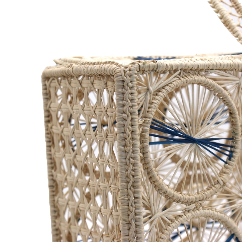 Thumbnail of Cage Toquilla Straw Canasta Handbag image