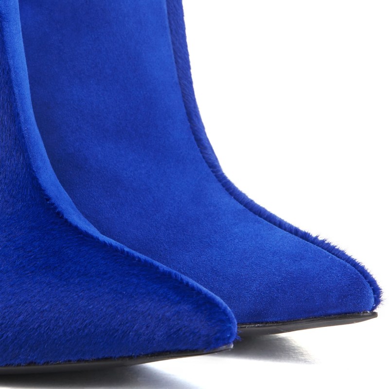 Thumbnail of Paulina Electric Blue Boots image