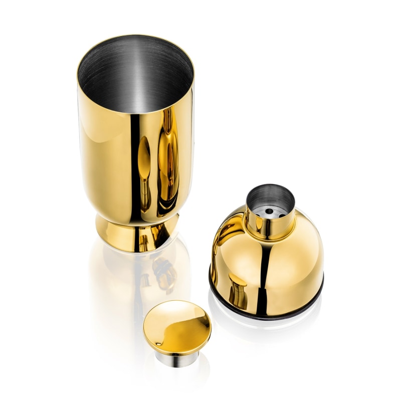 Thumbnail of Trombone Cocktail Shaker - Gold image