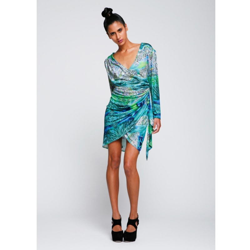 Thumbnail of Mot Mot Wrap Dress image