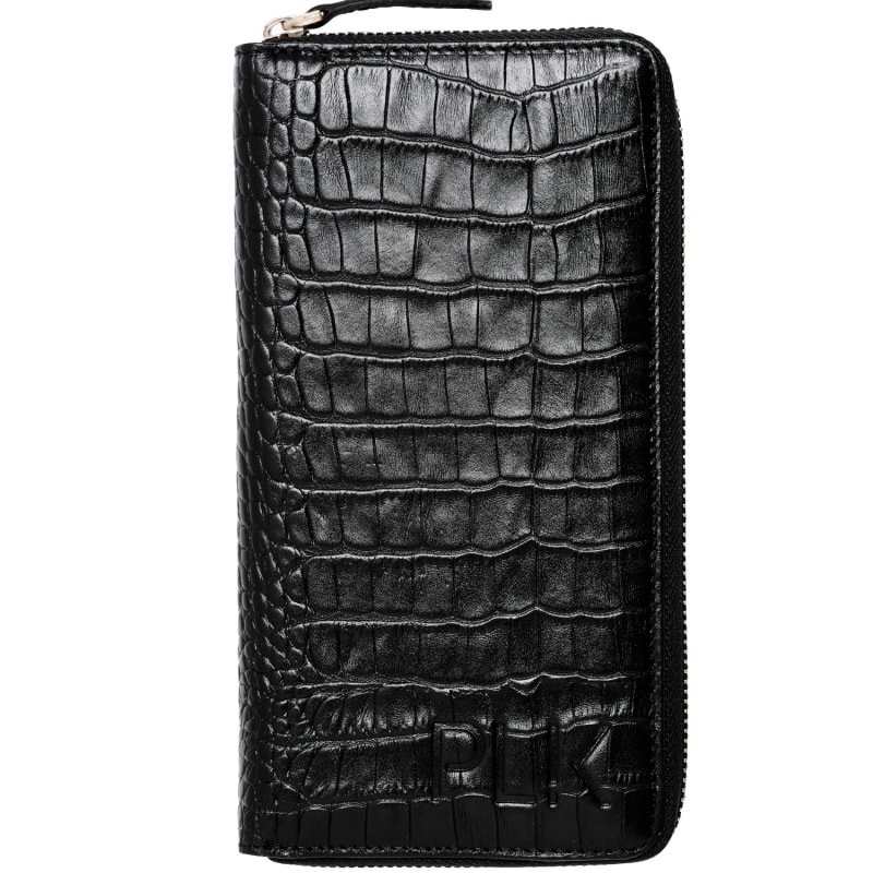 Thumbnail of Unisex Leather Wallet - Black image