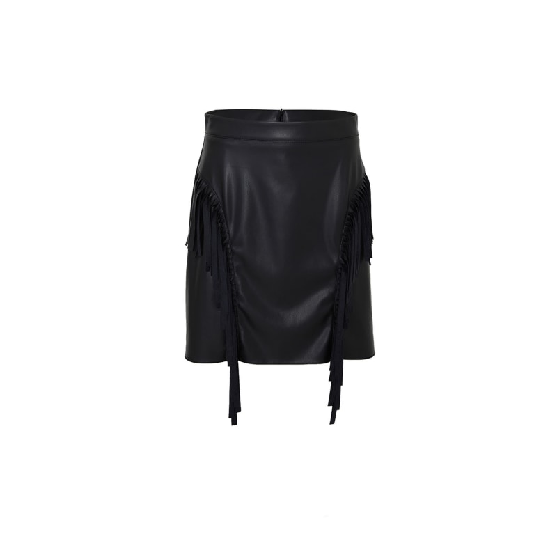 Faux suede mini skirt online
