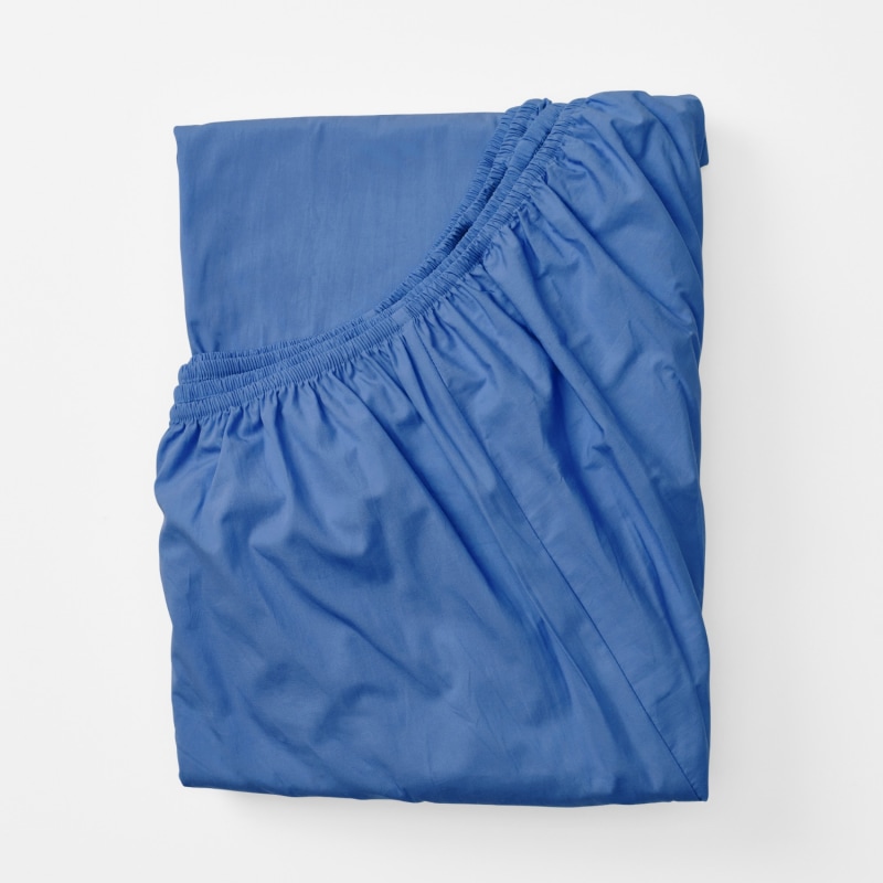 Thumbnail of Queen Fitted Sheet In Blue Blue image