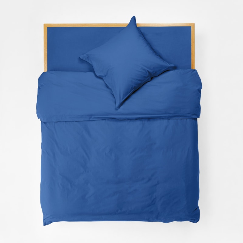 Thumbnail of Queen Fitted Sheet In Blue Blue image