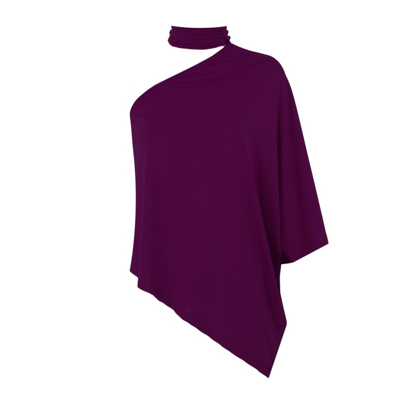 Thumbnail of Camilla One Shoulder Top In Purple image