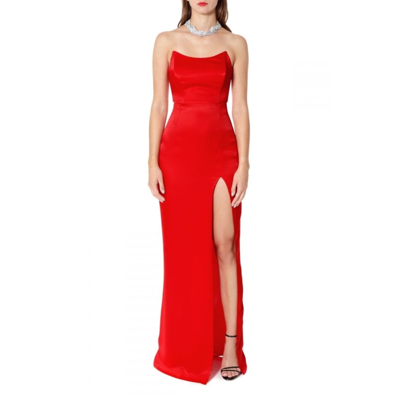 Thumbnail of Greta Sexy Red Dress image