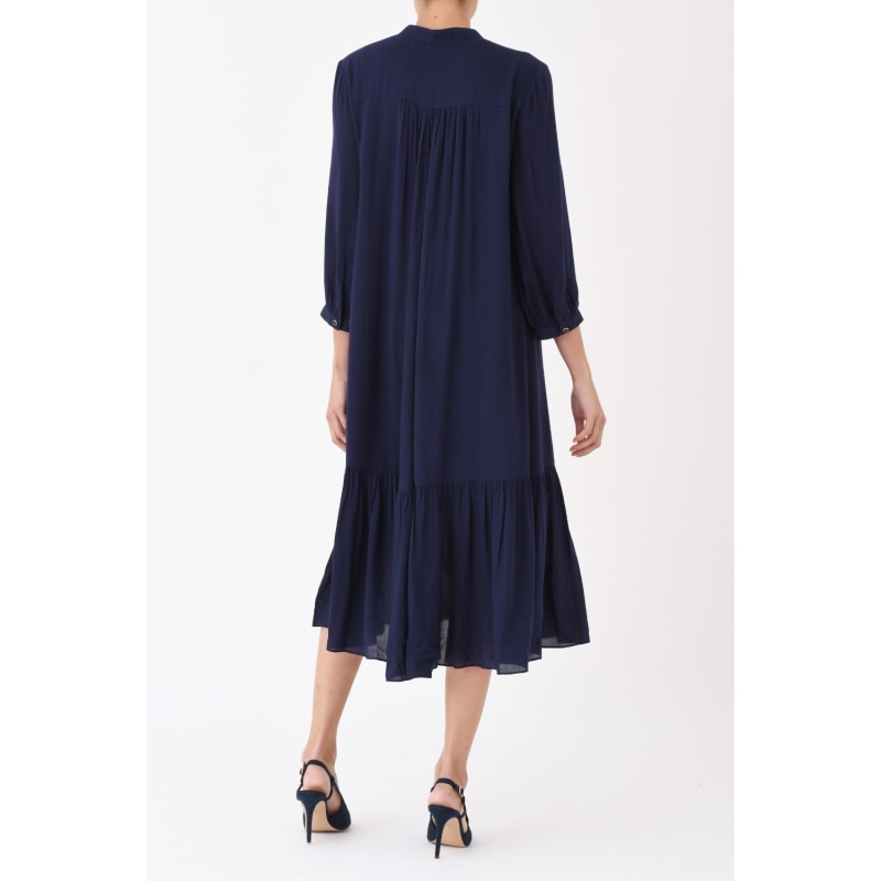 Thumbnail of Claude Dress Navy Rayon image