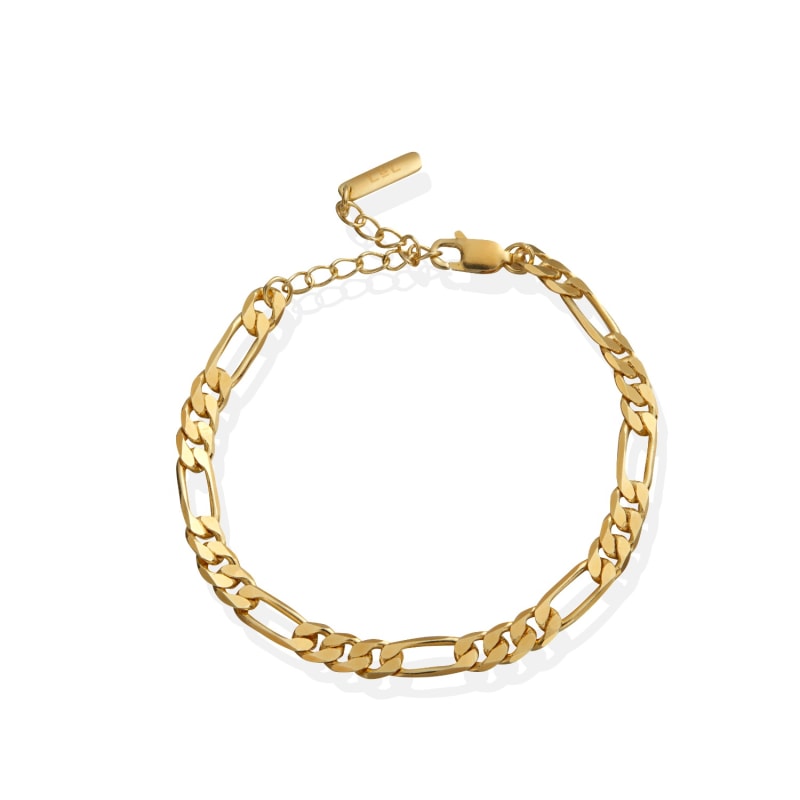 Thumbnail of Mesa Figaro Chain Bracelet - 18K Gold Vermeil image