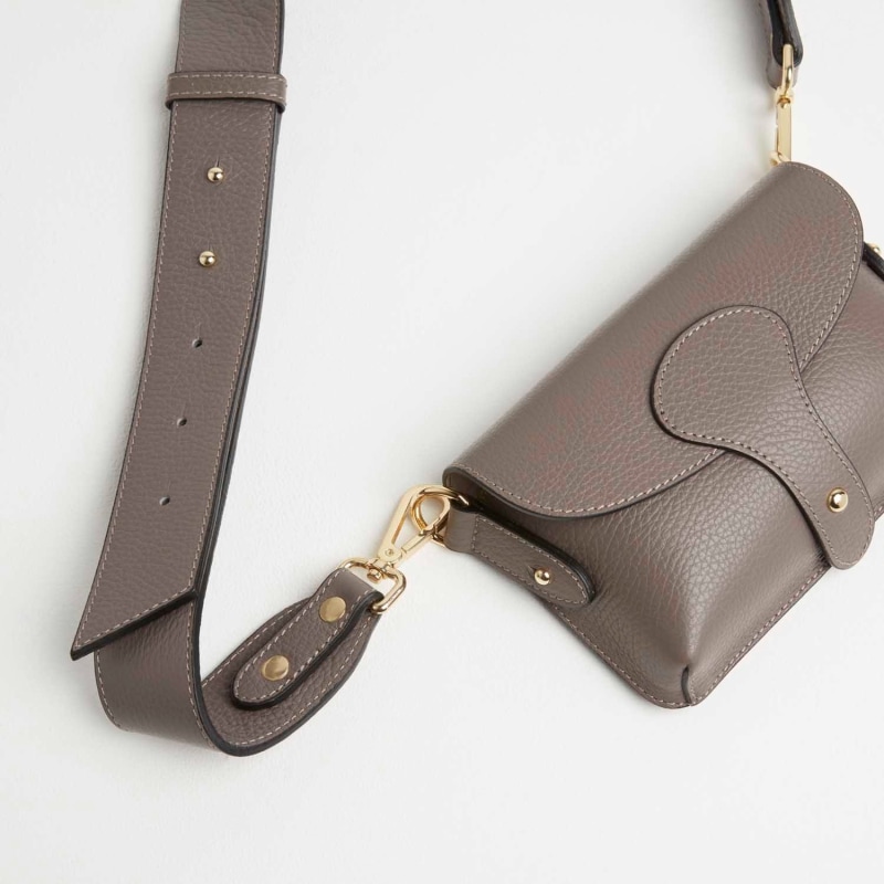 Thumbnail of Luca Small Crossbody Bag In Cinder image