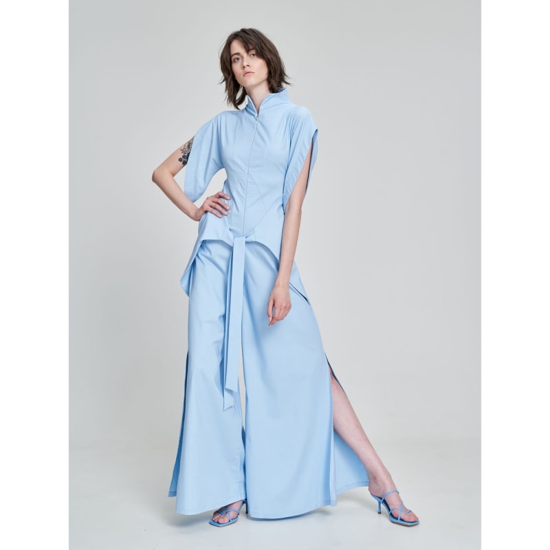 Thumbnail of Monosuit Jumpsuit Lea With Pants- Skirt - Blue image