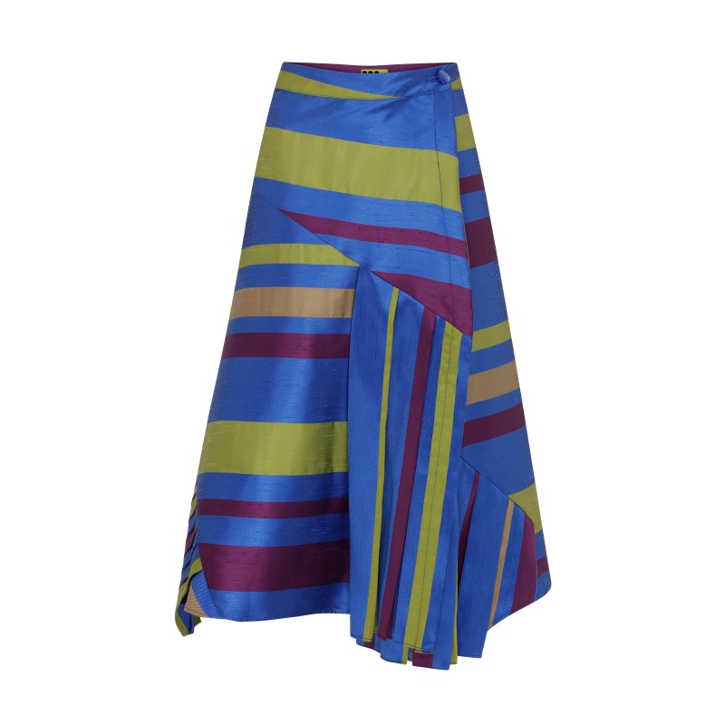 Thumbnail of Navy Raya Skirt image