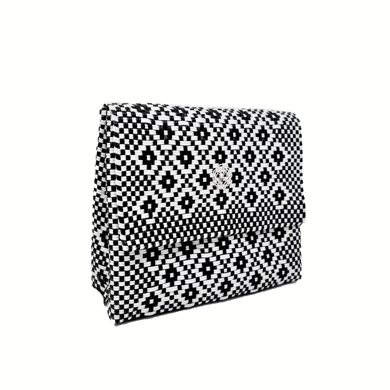 Thumbnail of Crossbody Black/ White Aztec image