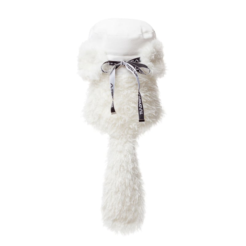 Thumbnail of Wig Wag Ushanka Hat - White image