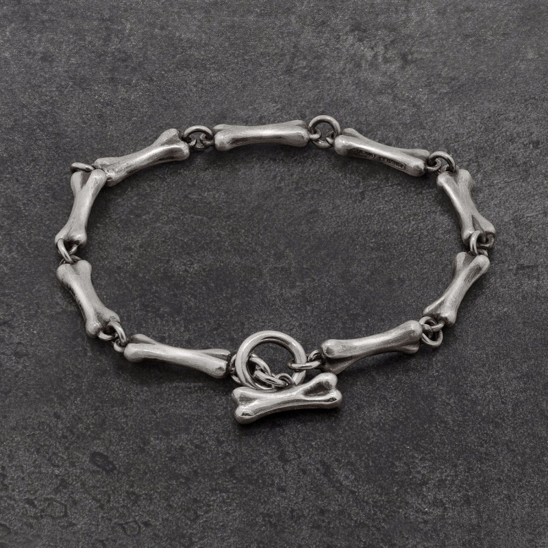 Thumbnail of Bones Bracelet in Sterling Silver image