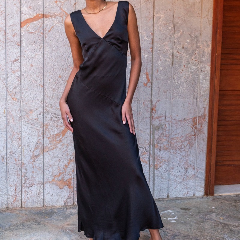 Rachel Dress - Black main image 0