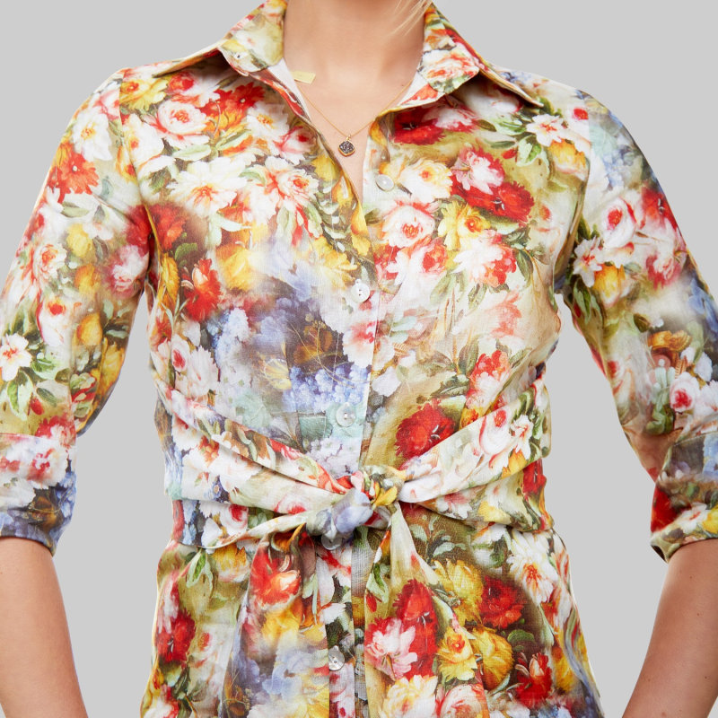 Thumbnail of Rapture Tunic - Wild Flower Renaissance image