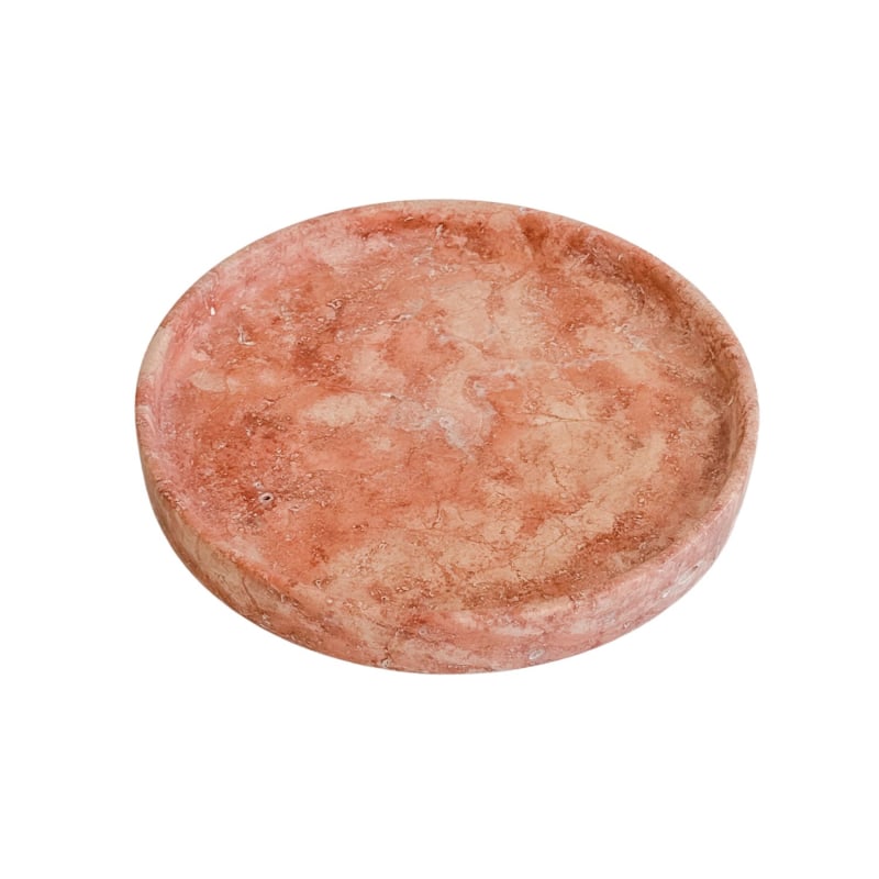 Thumbnail of Raya Red Travertine Tray image