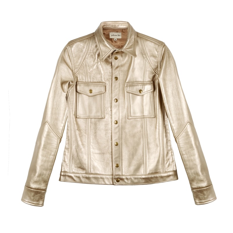 Gold motorcycle jacket hot sale
