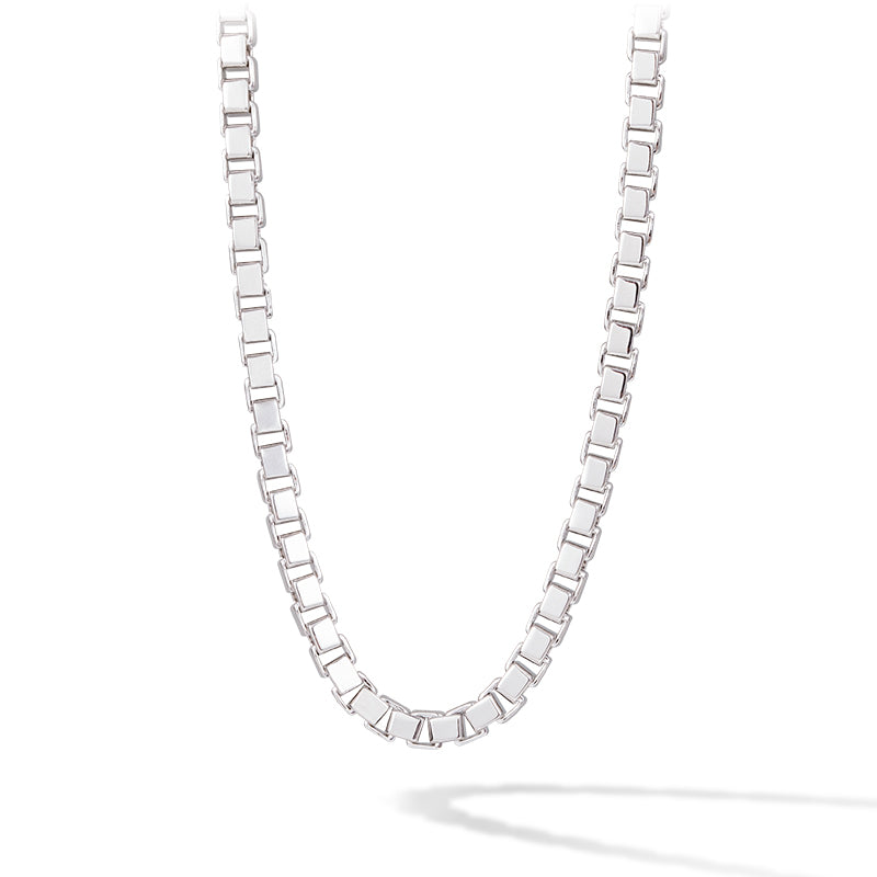 Sterling silver store box chain