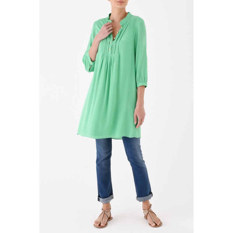 Thumbnail of Chloe Dress Sea Green Rayon image