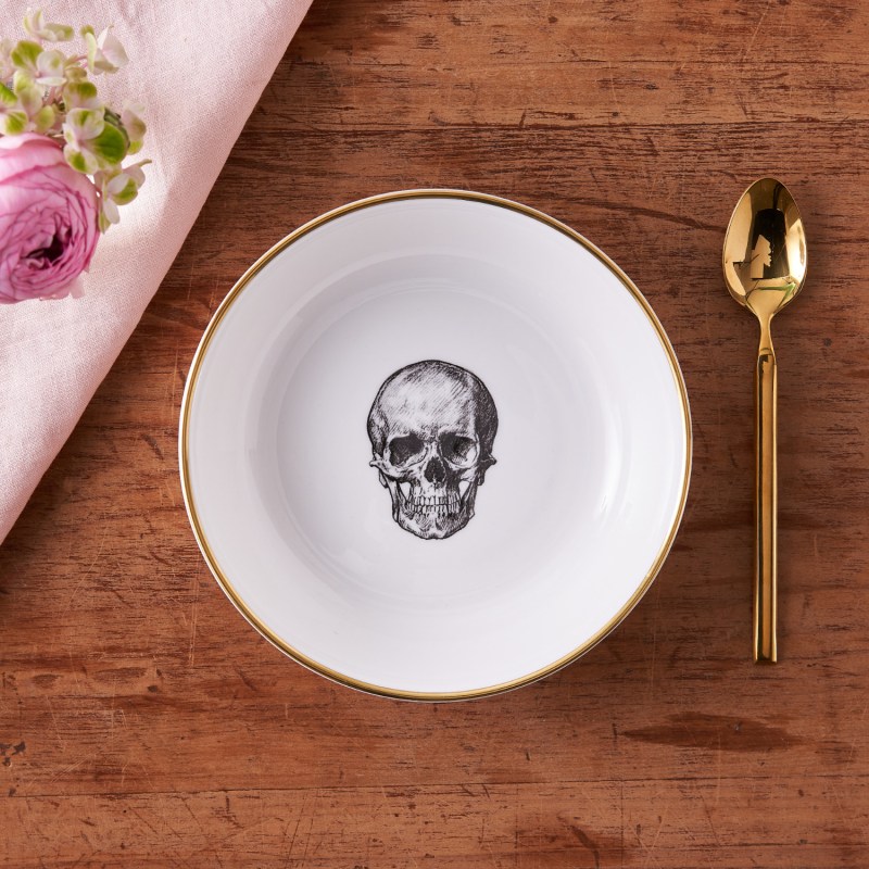 Thumbnail of Skull Bone China Dessert/Cereal Bowl image