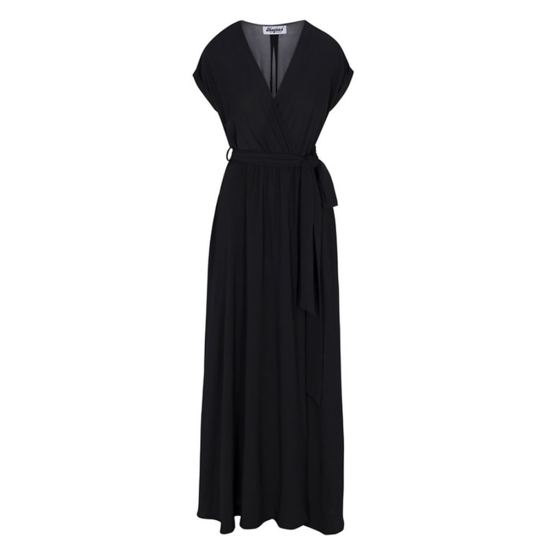 Jasmine Maxi Dress - Black | Meghan Fabulous | Wolf & Badger