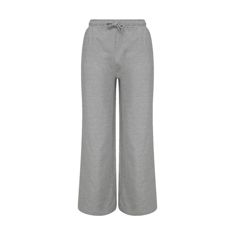 Grey drawstring joggers hot sale