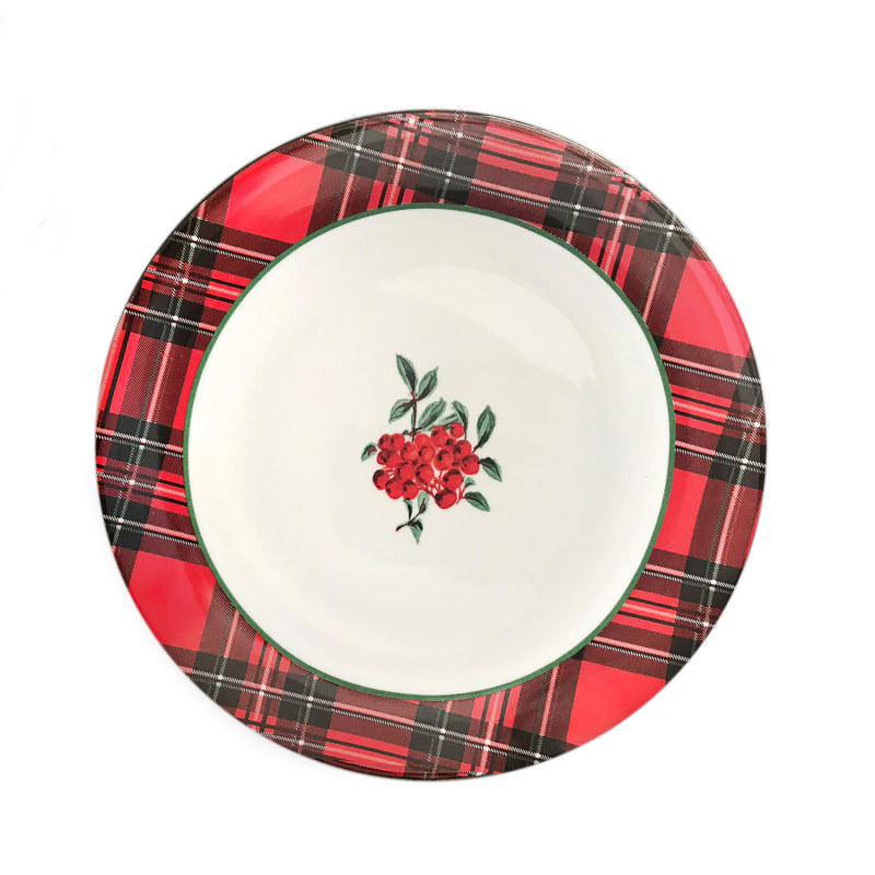 Thumbnail of Red Berry Collection Dinner Plate. image