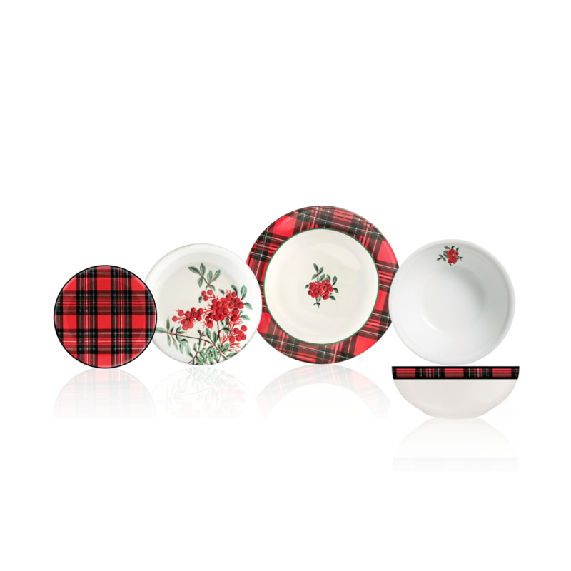 Thumbnail of Red Berry Collection Dinnerware Set image