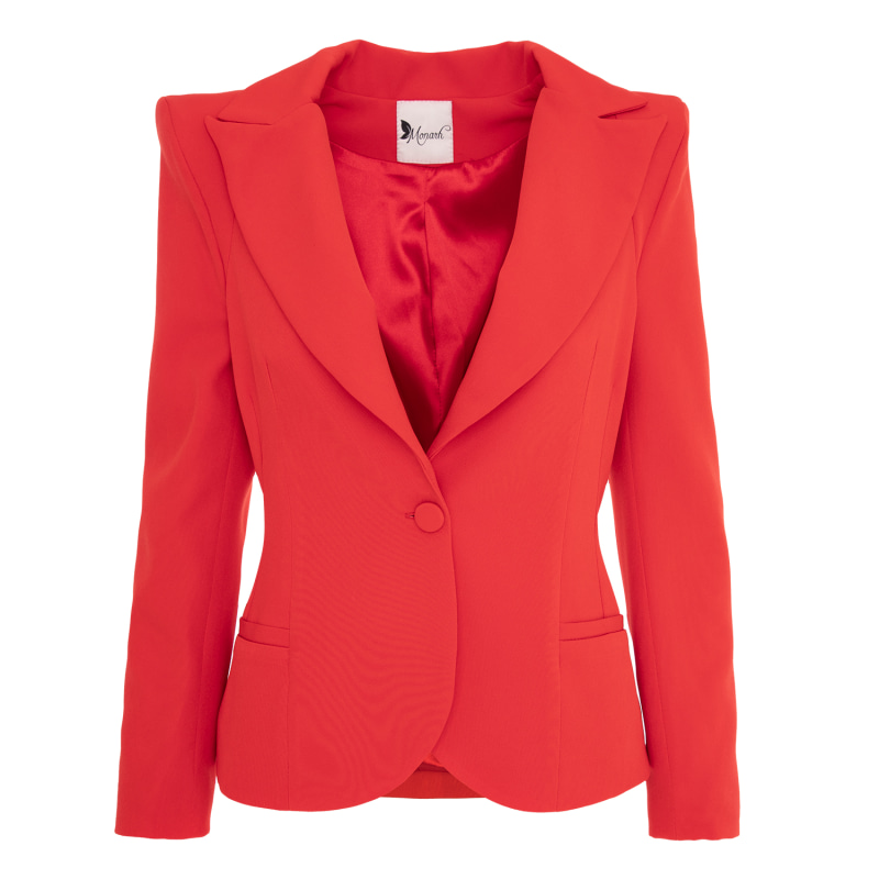 Red blazer womens outfit sales