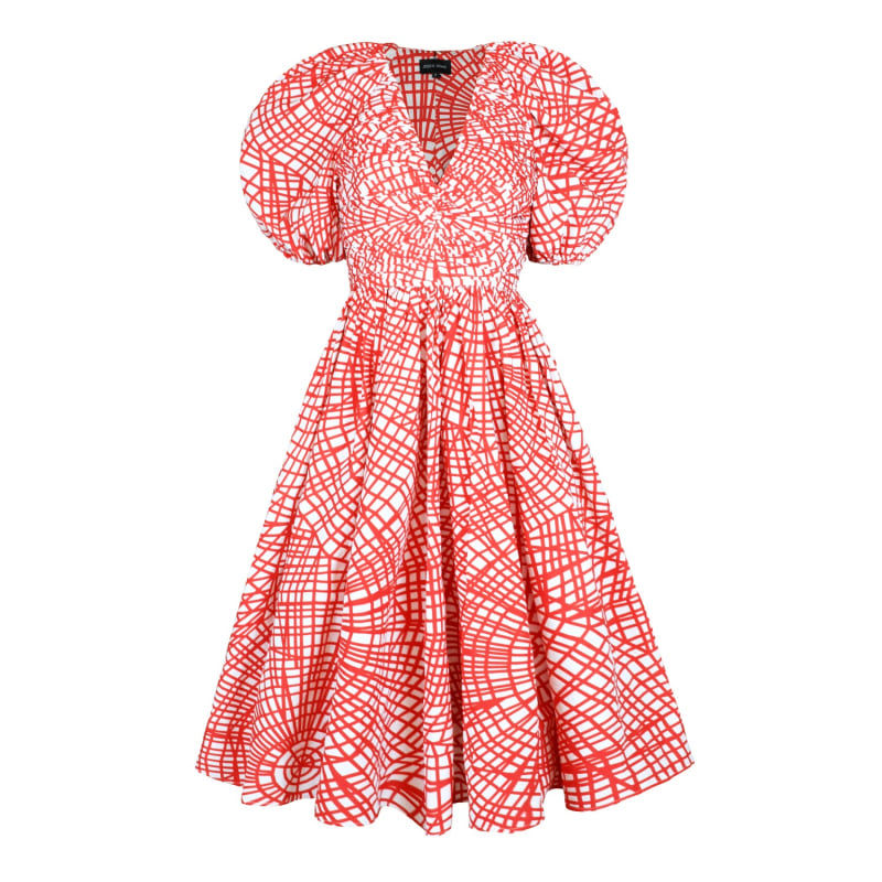 Zara red gingham dress cheap