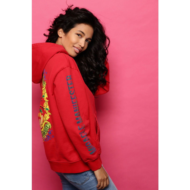 Money Tree Reflective Design Hoodie - Red | Miracles Manifester 