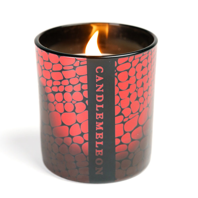 Thumbnail of Red Snake Soy Wax Wood Wick Candle  – Pink Peppercorn, Cedarwood & Incense 200G image