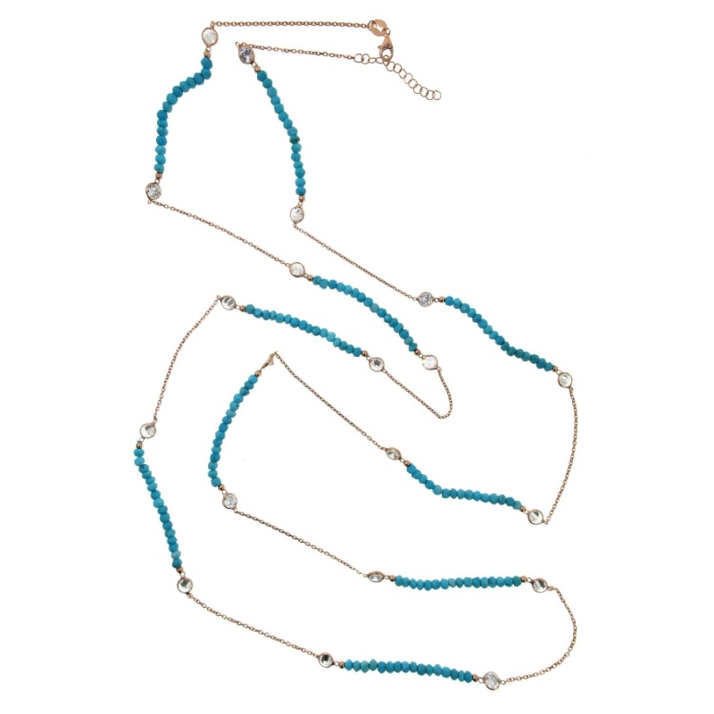 Thumbnail of Long Turquoise Necklace image