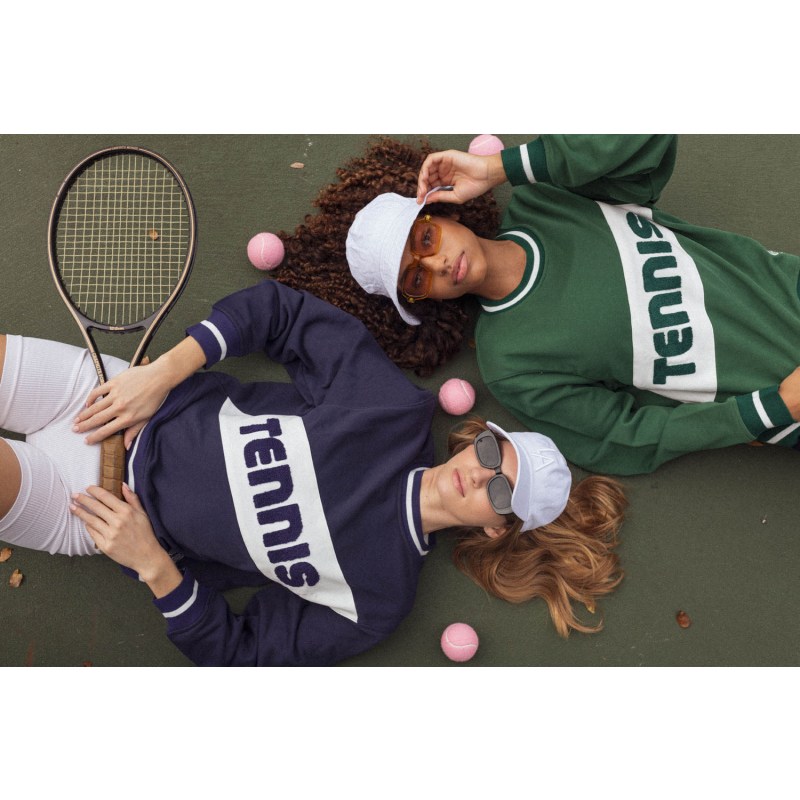 Thumbnail of Retro Block Tennis Sweatshirt image