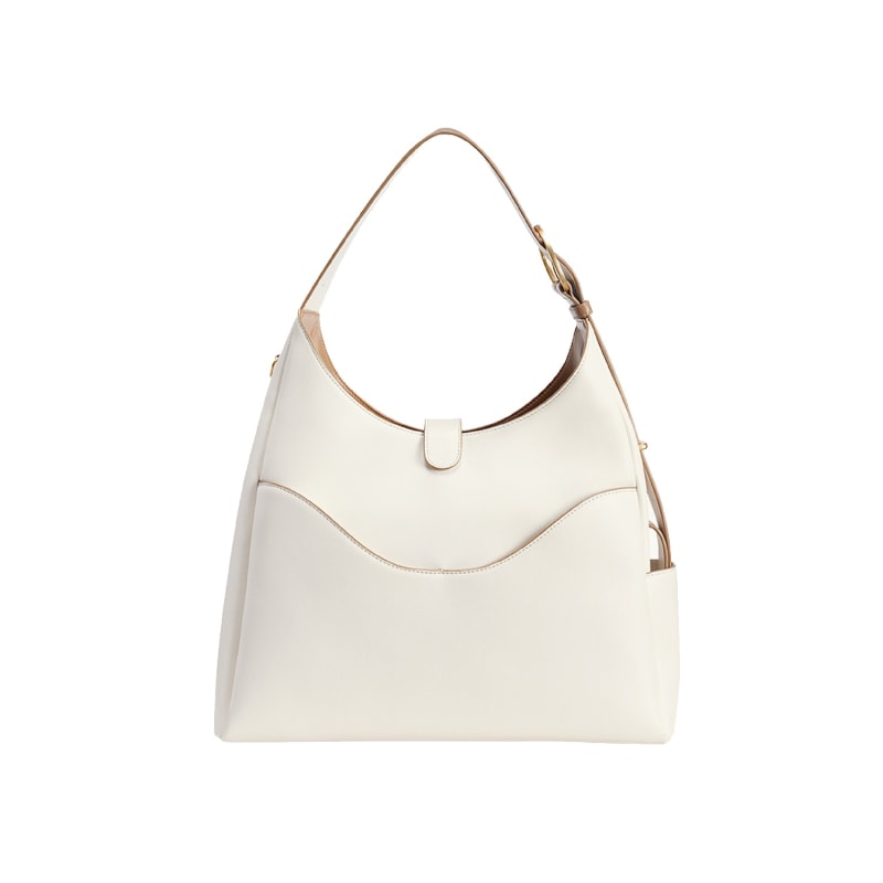 Reverie Hobo Bag Cloud | White Hobo Bag | OLEADA | Wolf & Badger