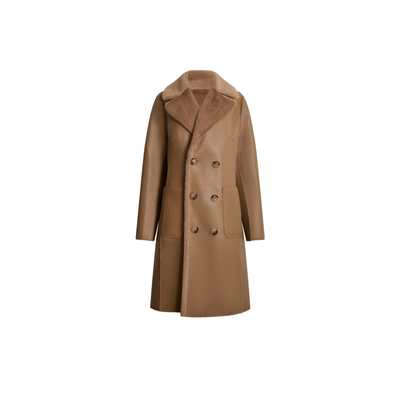 Reversible Brown Coat by James Lakeland