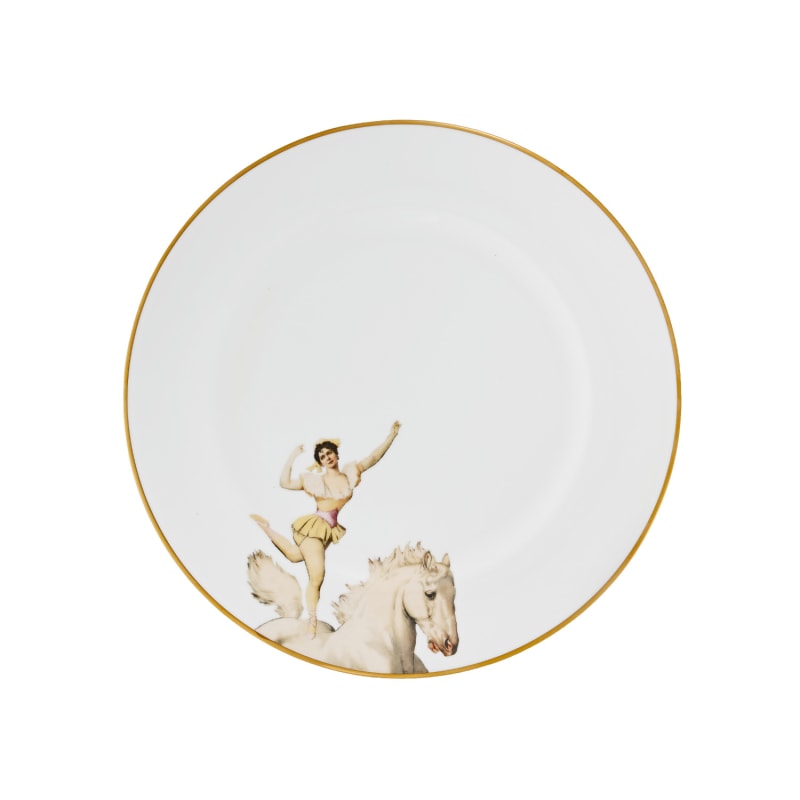 Thumbnail of Amazing Miss Rose Bone China Dessert Plate image