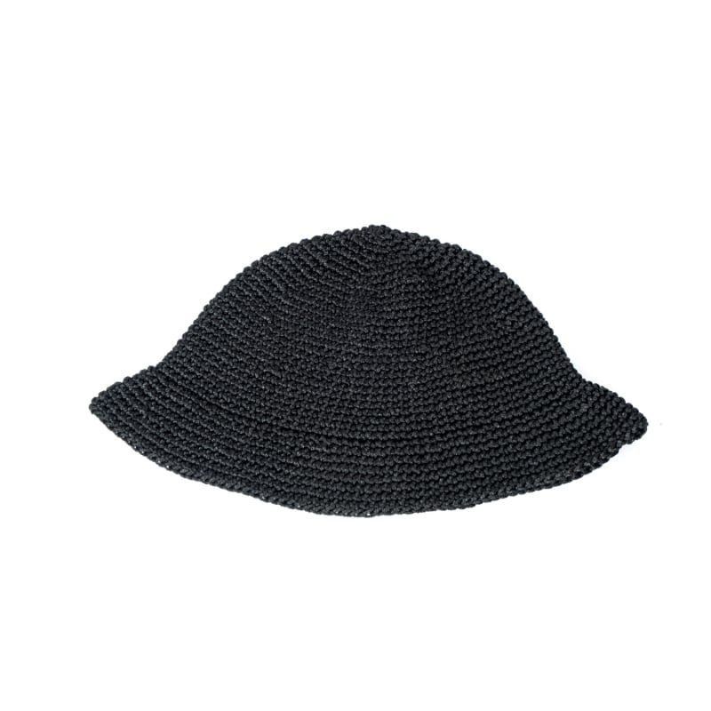 Thumbnail of Black Macrame Hat image