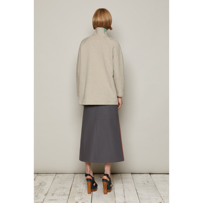 Thumbnail of A line Huberta Skirt Slate image