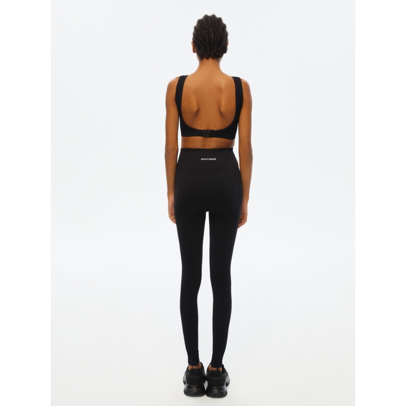 NOIR THICK RIBBED LEGGINGS – Shop Steelo