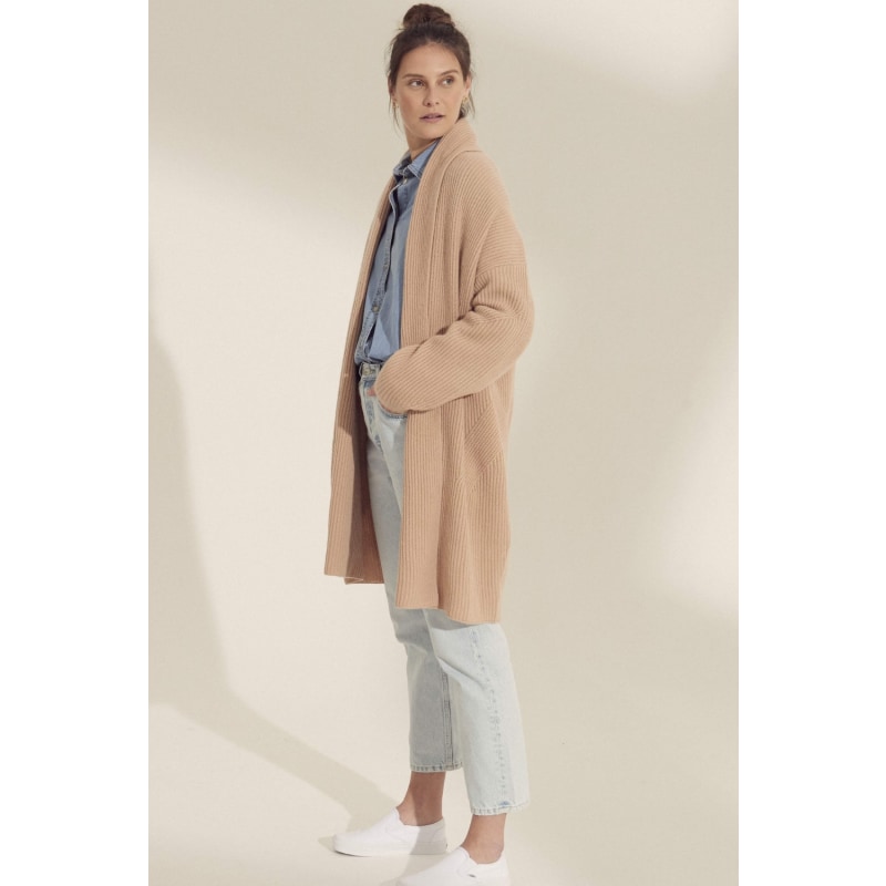 Short coatigan best sale