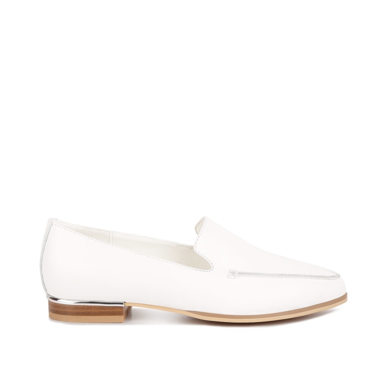 Thumbnail of Richelli Metallic Sling Detail Loafers In White image