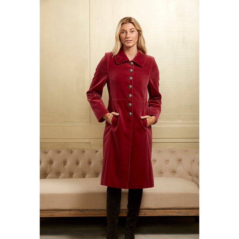 Thumbnail of Rose Pink Velvet Coat image